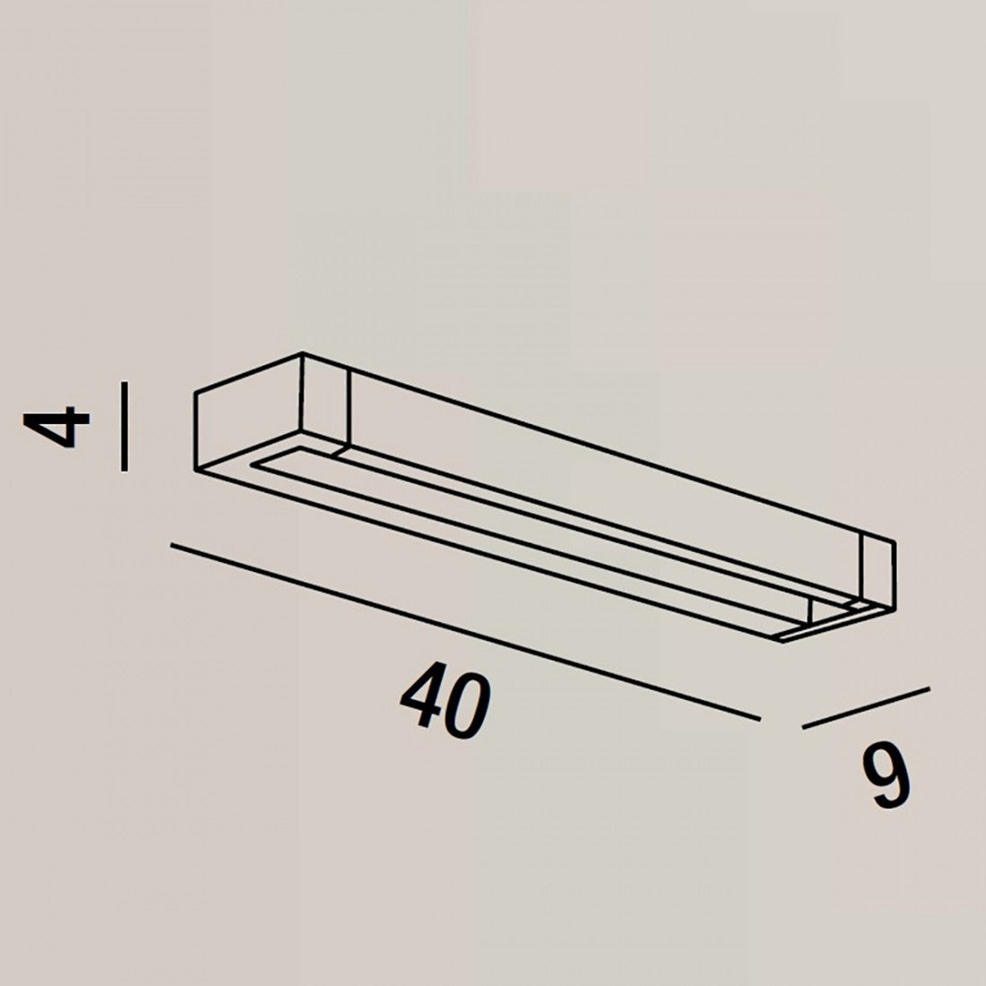 Applique orientabile in metallo verniciato bianco Perenz Lampade da parete