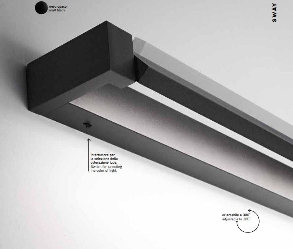 Perenz Sway - applique LED moderna in 3 misure