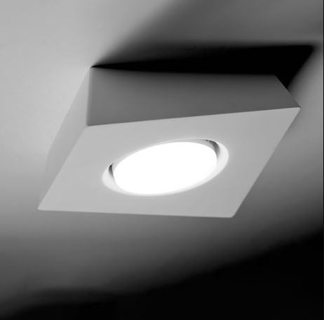 Sforzin illuminazione lampada a soffitto una luce anchise T371