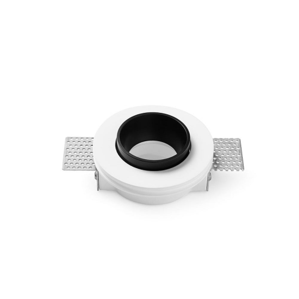 Sforzin Thessaly Incasso Cartongesso GU10 - Faretto in gesso e alluminio filo muro