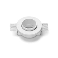 Sforzin Thessaly Incasso Cartongesso GU10 - Faretto in gesso e alluminio filo muro