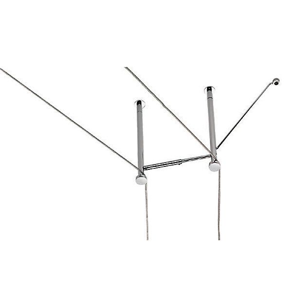 Kit per curva cromo Athena illuminazione Sistemi e tesate