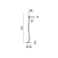 Thumbnail for Perenz Ultima Piantana 173 cm – LED 1920 lm, CCT regolabile Perenz Lampade da terra