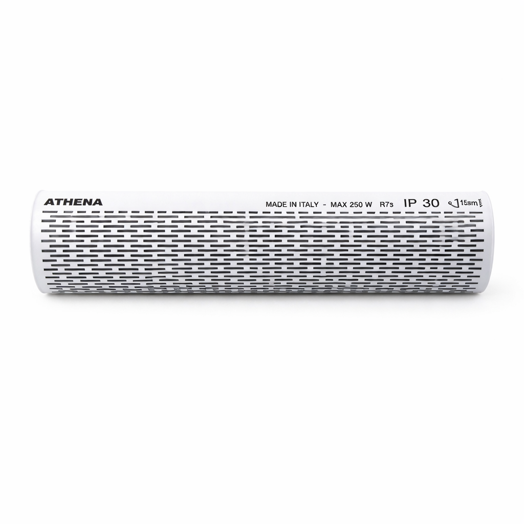 Vetro Serie A Thos- tubo 40x160 sp..2,2 satinato R7S 117mm