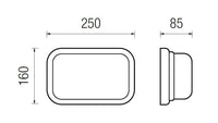Thumbnail for Vetro diffusore di ricambio boluce illuminazione modello kappa