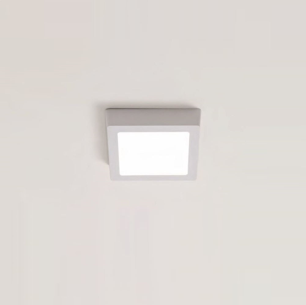 VIRGO Plafoniera LED quadrata bianca CCT regolabile disponibile in varie misure Vivida luce Plafoniere