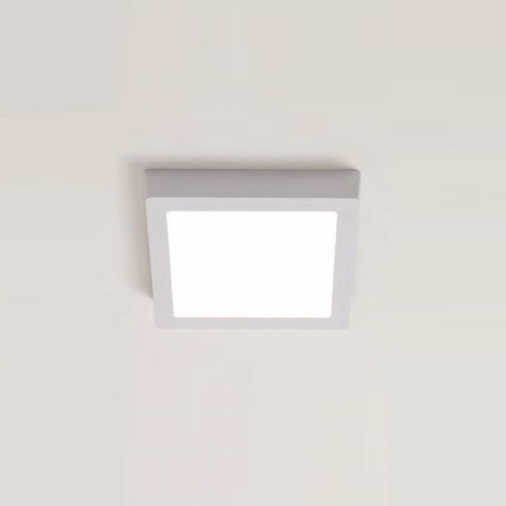 VIRGO Plafoniera LED quadrata bianca CCT regolabile disponibile in varie misure Vivida luce Plafoniere