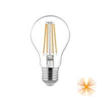 Thumbnail for Vivida bulbs lampadina trasparente e27 8w 3000k 1100 lm
(360°) 60x108mm