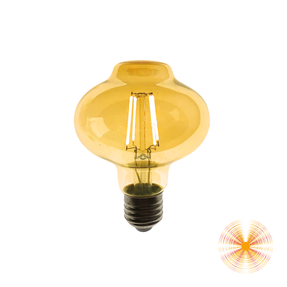 Vivida bulbs vintage g80 e27 2700k 4w 403 lm (360°)  85x115mm