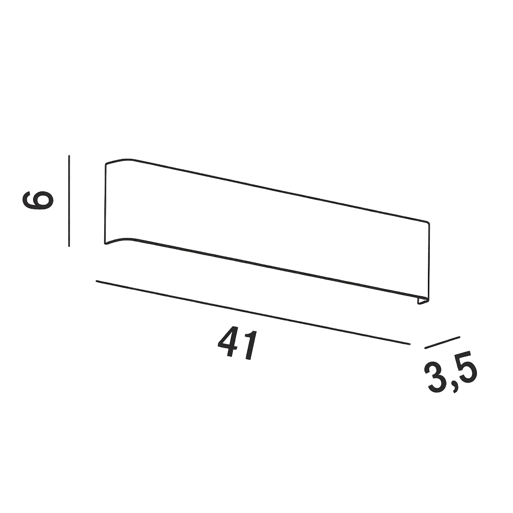 Perenz Way – applique LED biemissione in 4 misure