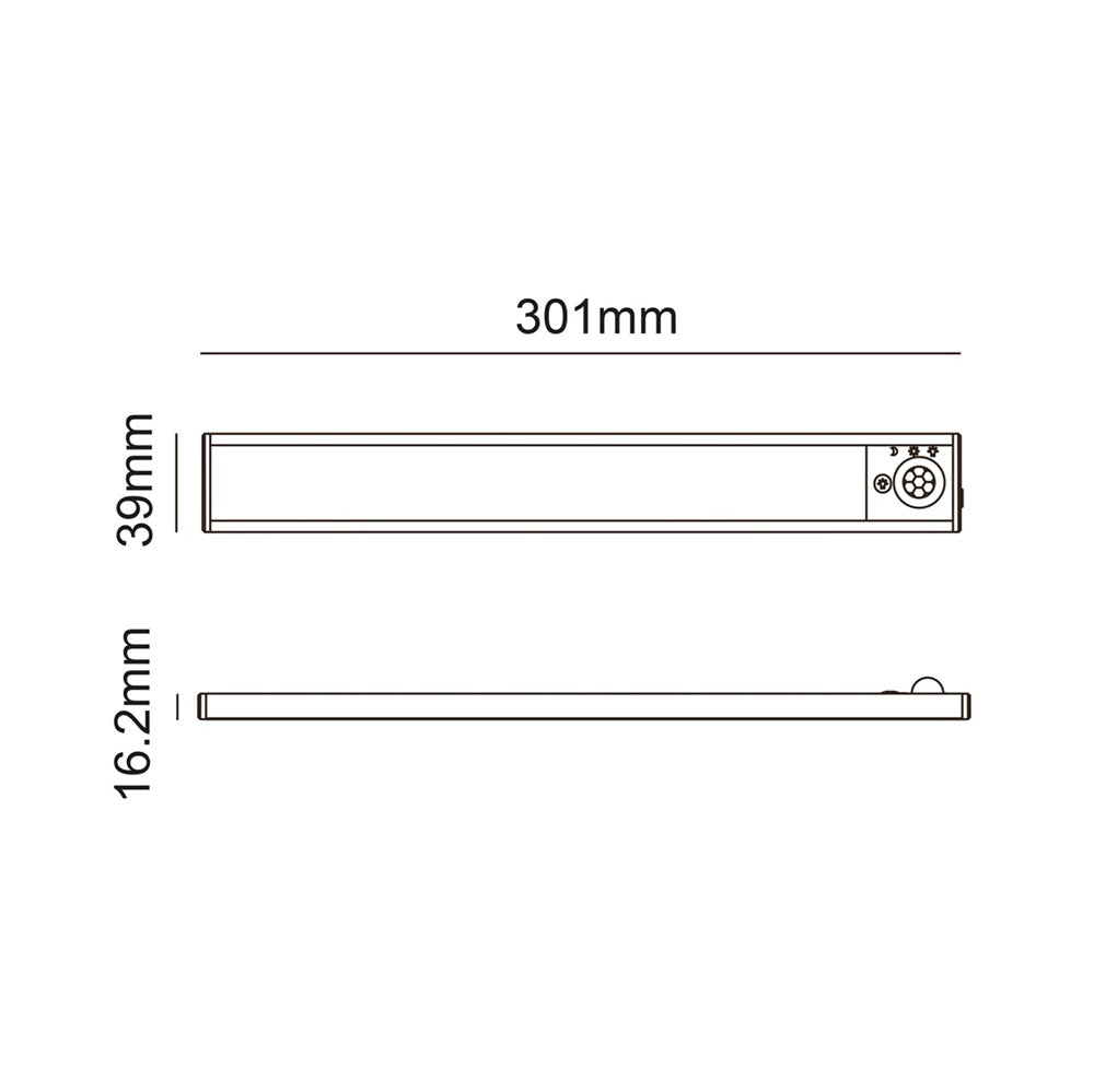 Bot Lighting YGB150R · YGB210R barre LED ricaricabili con sensore CCT Shot Sistemi e tesate